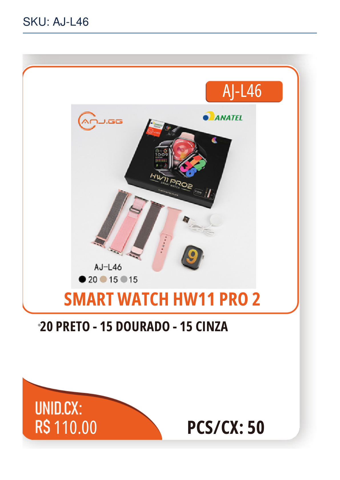 SMART WATCH HW11 PRO 2