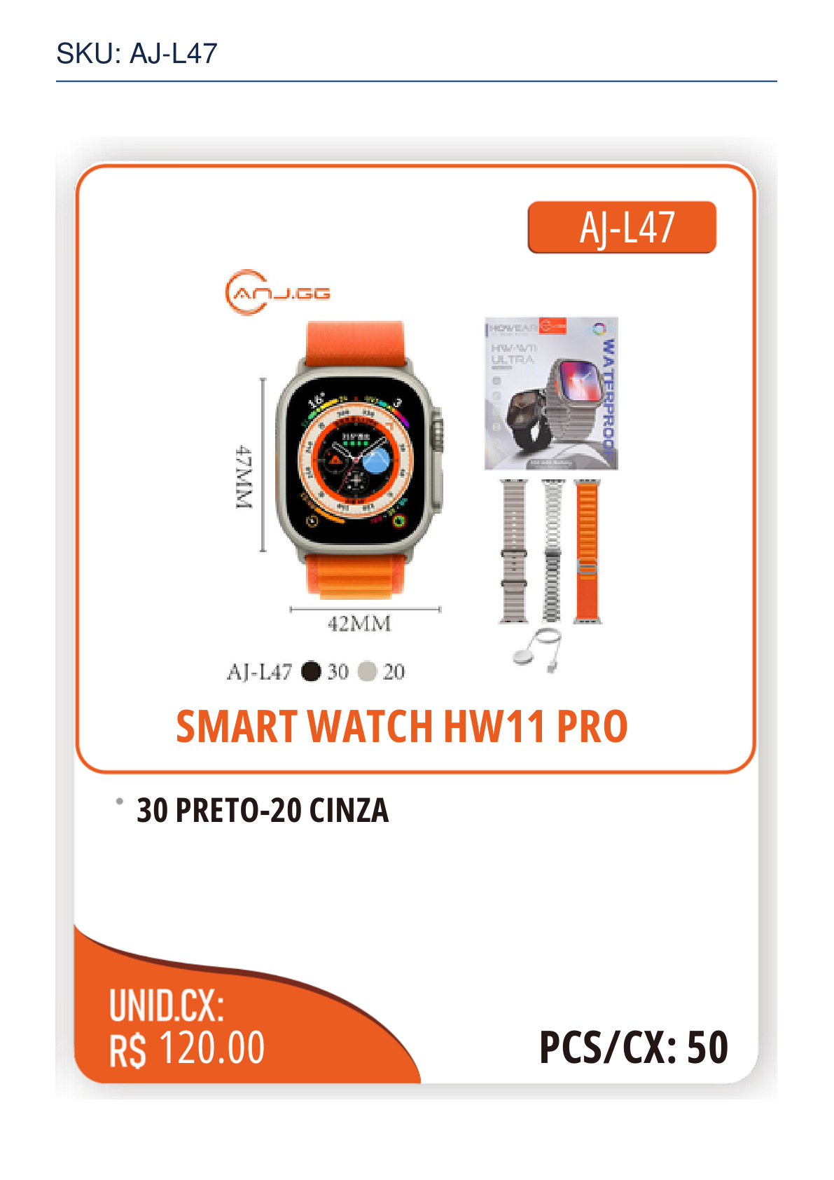 SMART WATCH HW11 PRO