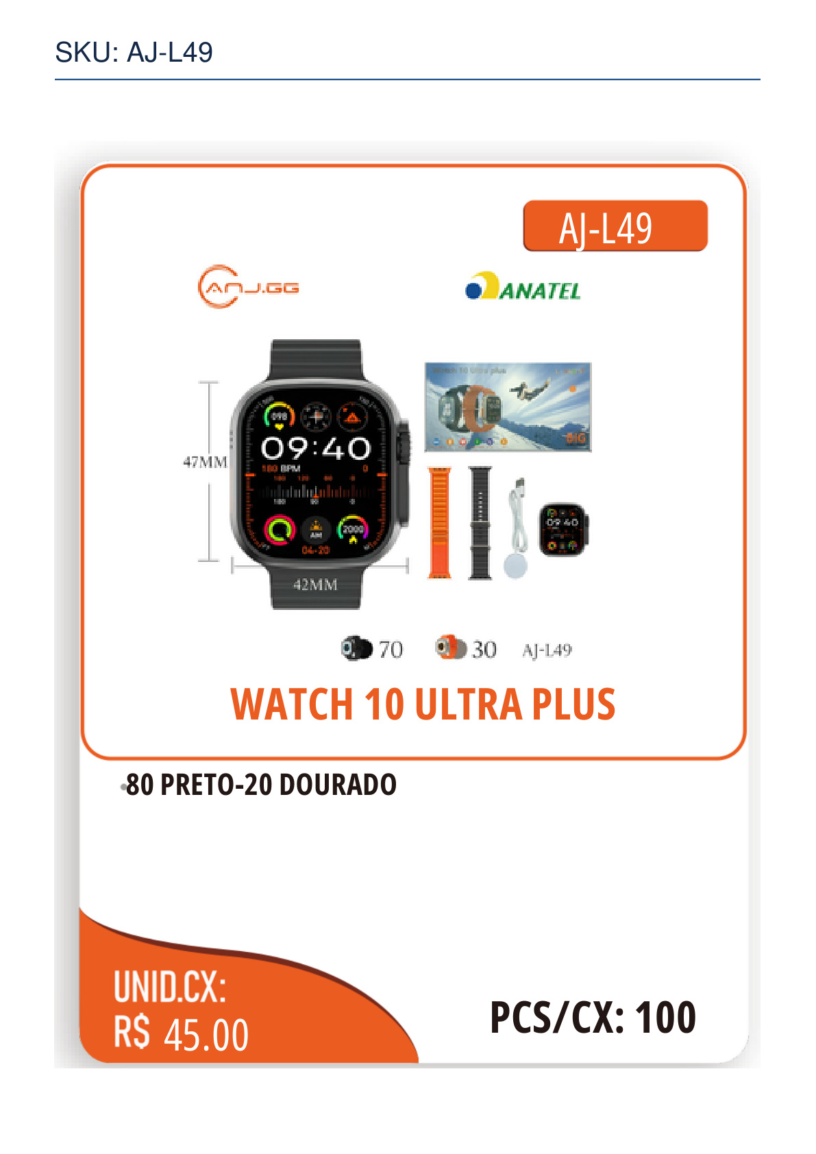 WATCH 10 ULTRA PLUS