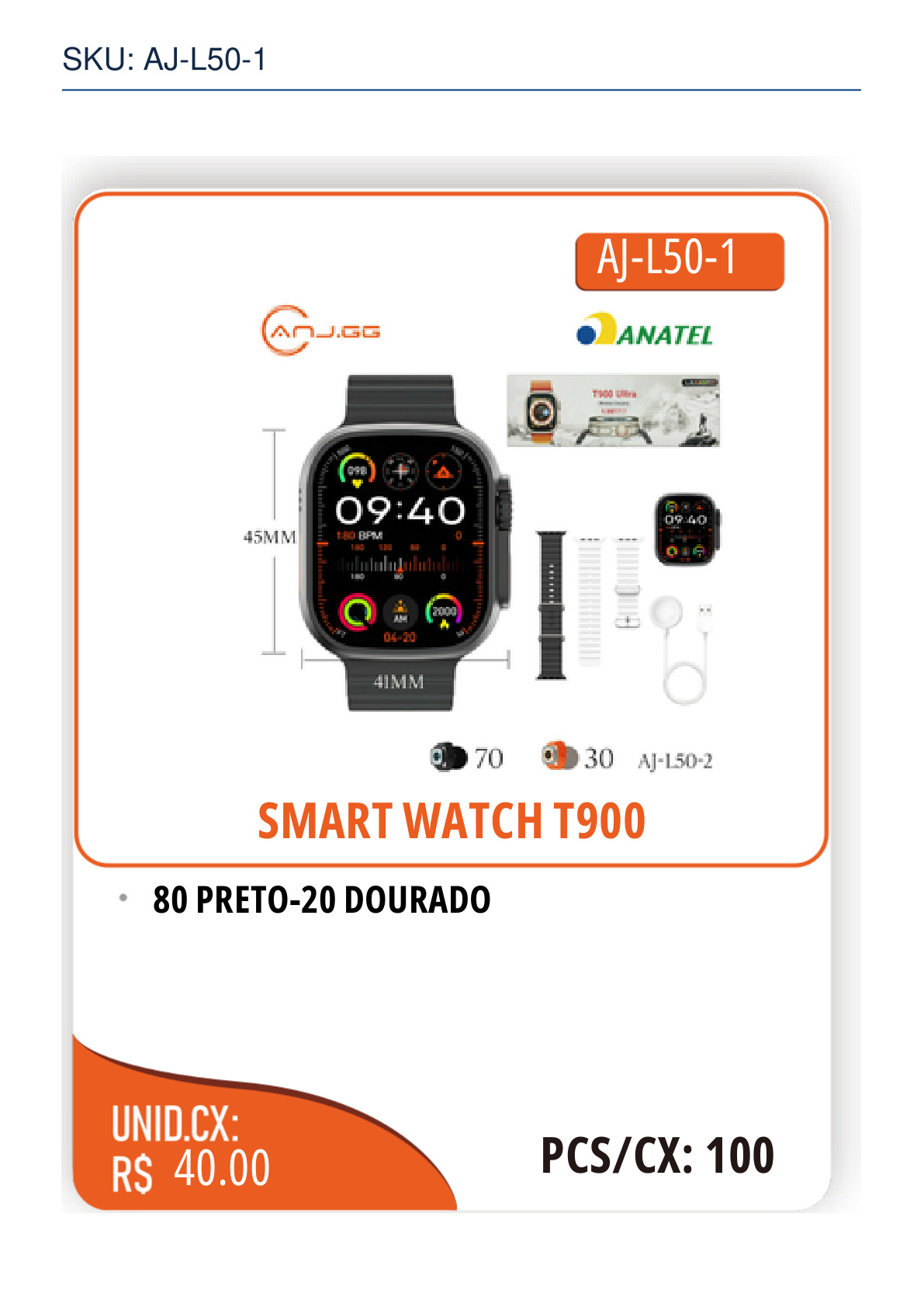 SMART WATCH T900