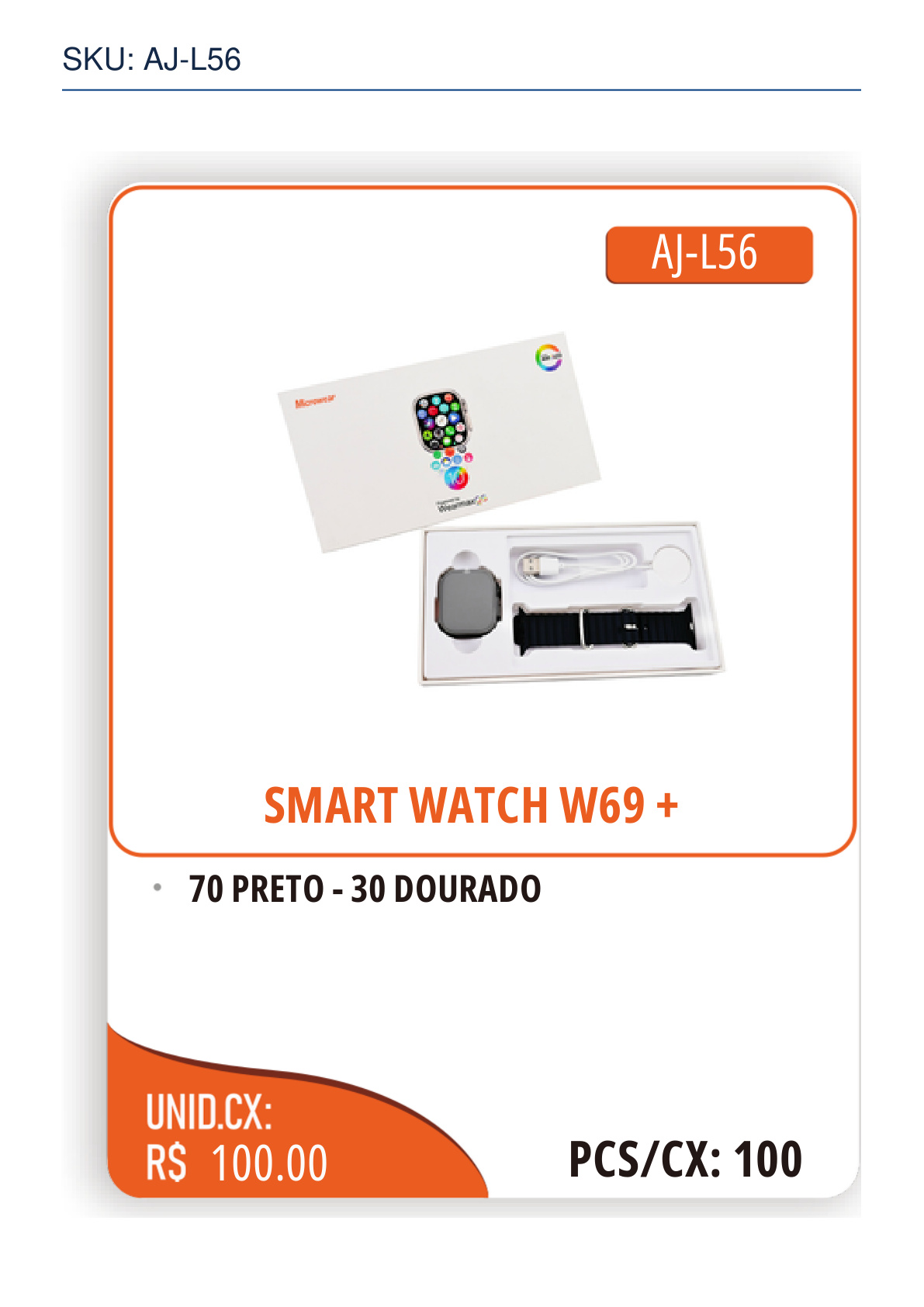 SMART WATCH W69 +