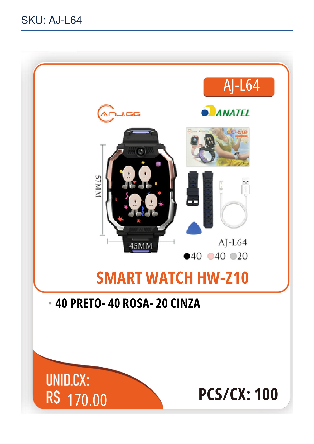 SMART WATCH HW-Z10