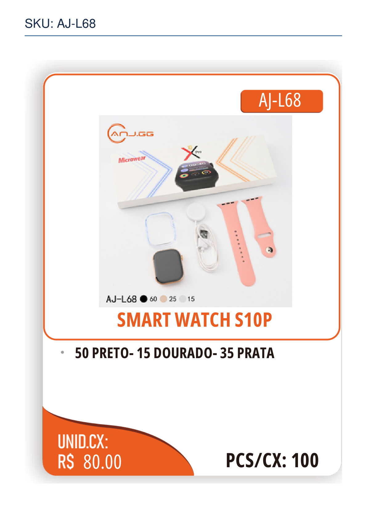 SMART WATCH S10P