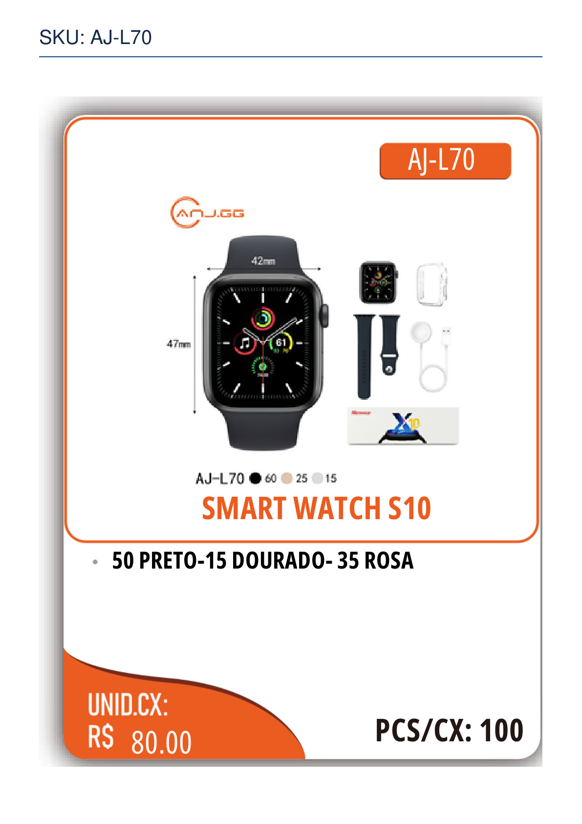 SMART WATCH S10