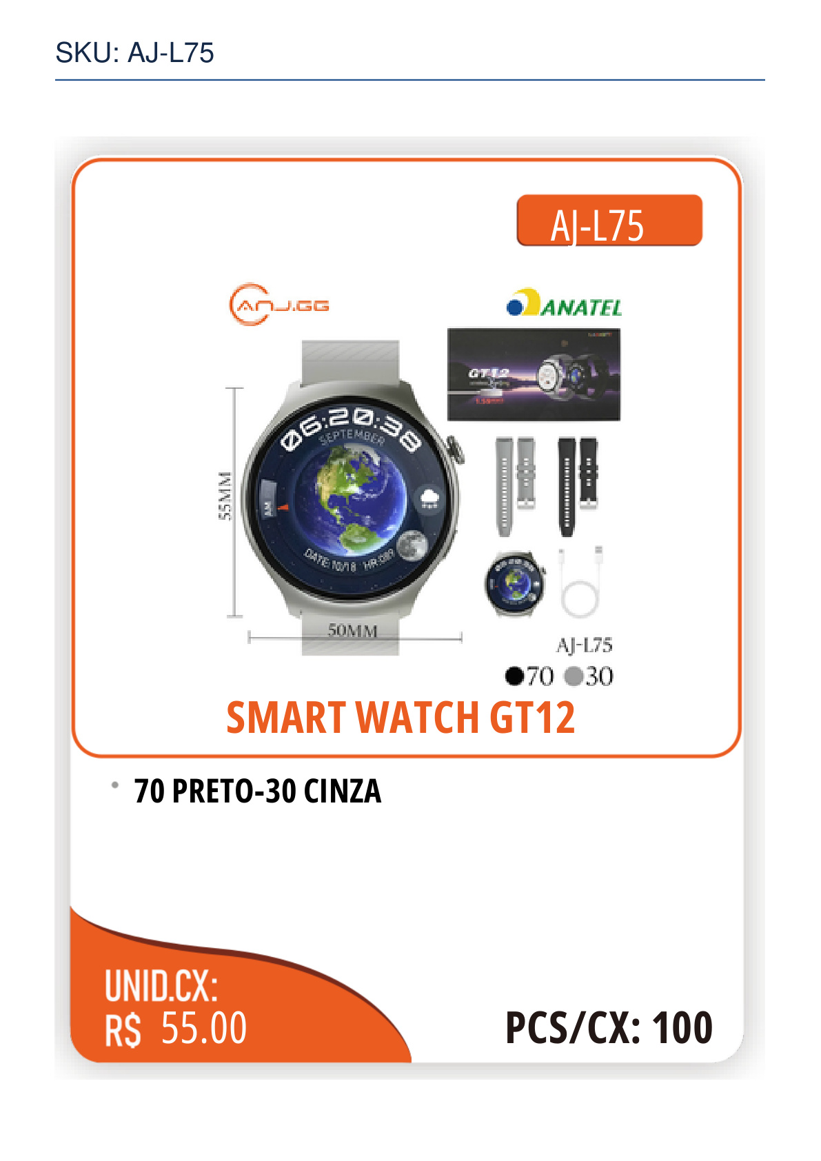 SMART WATCH GT12