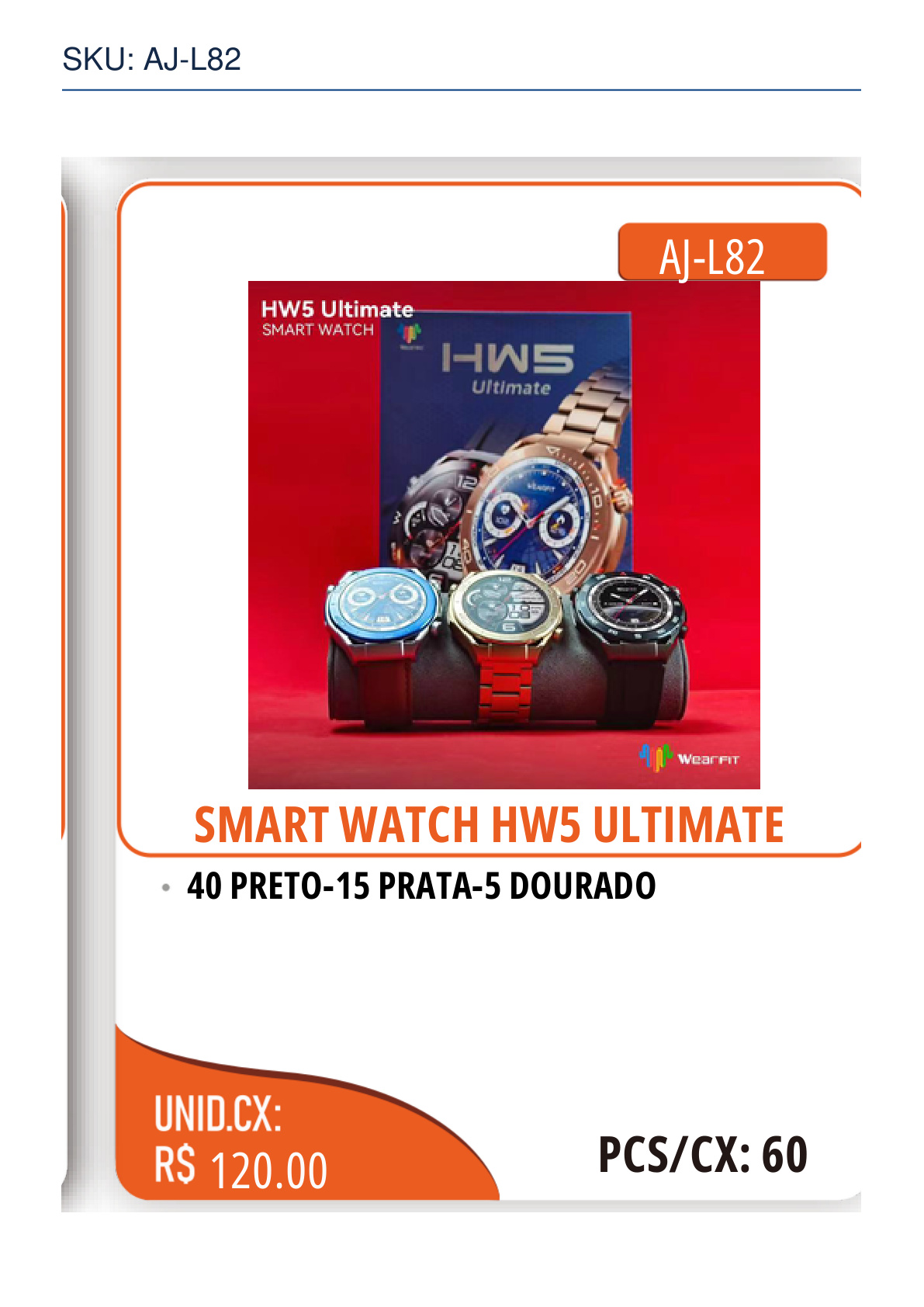 SMART WATCH HW5 ULTIMATE