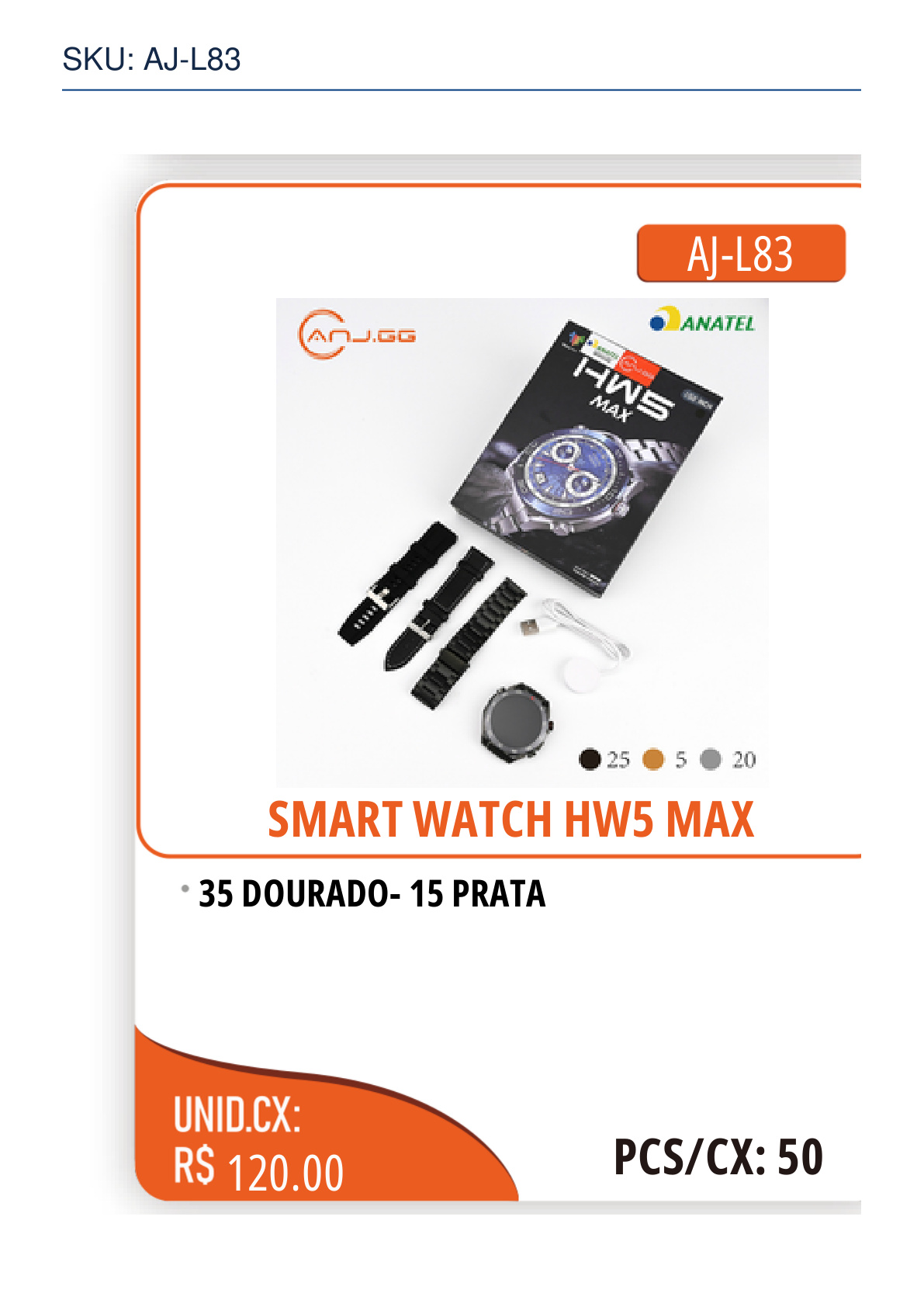 SMART WATCH HW5 MAX