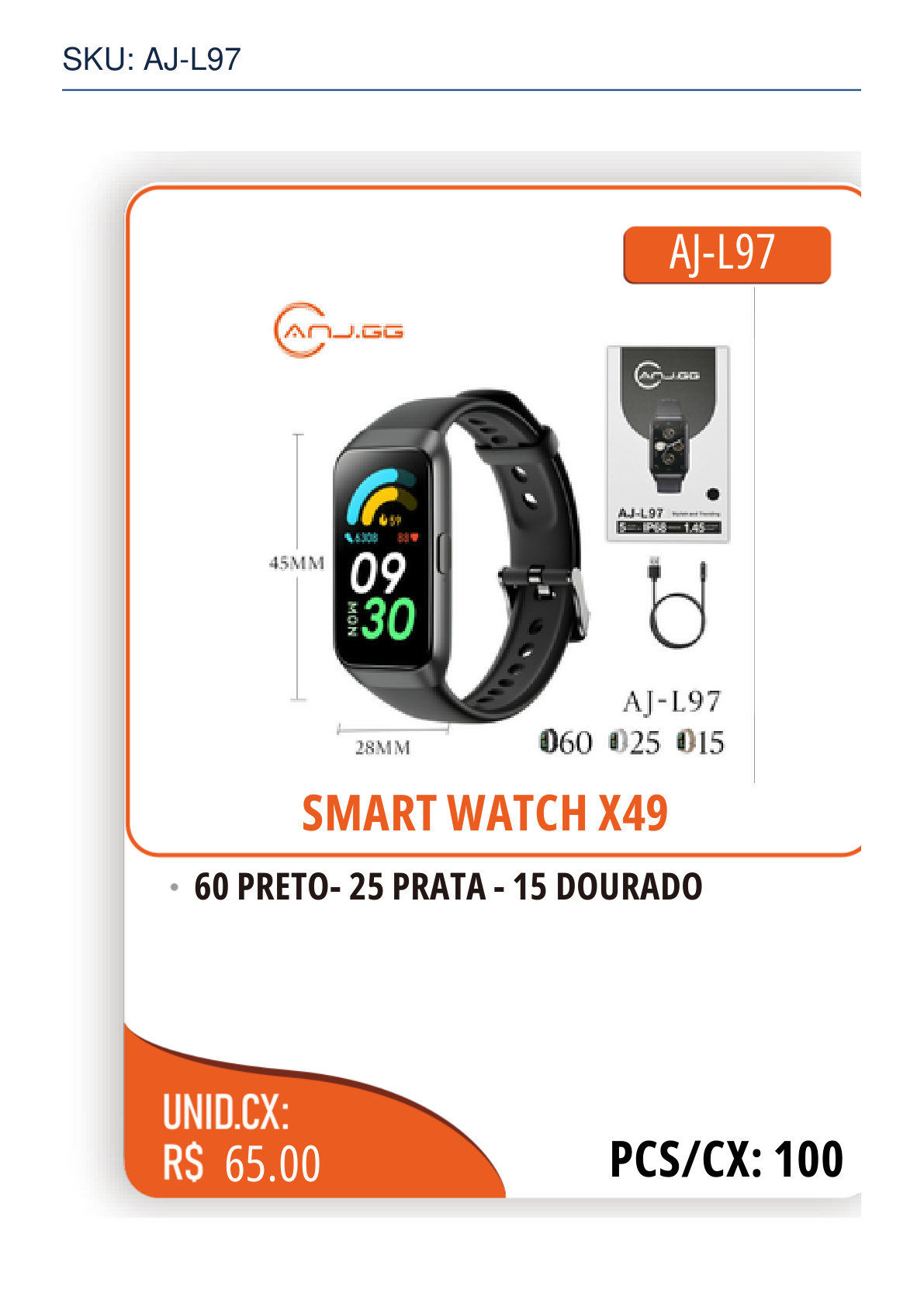 SMART WATCH X49