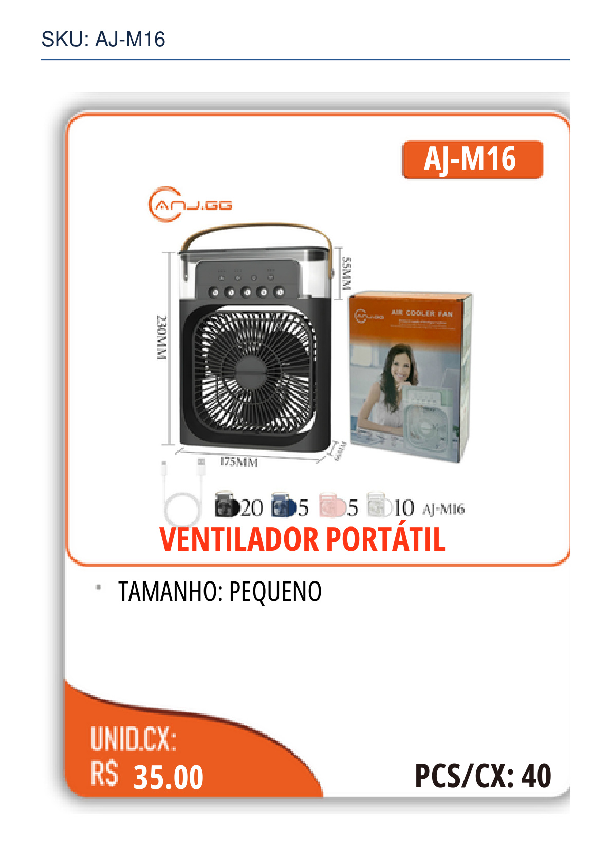 VENTILADOR PORTÁTIL