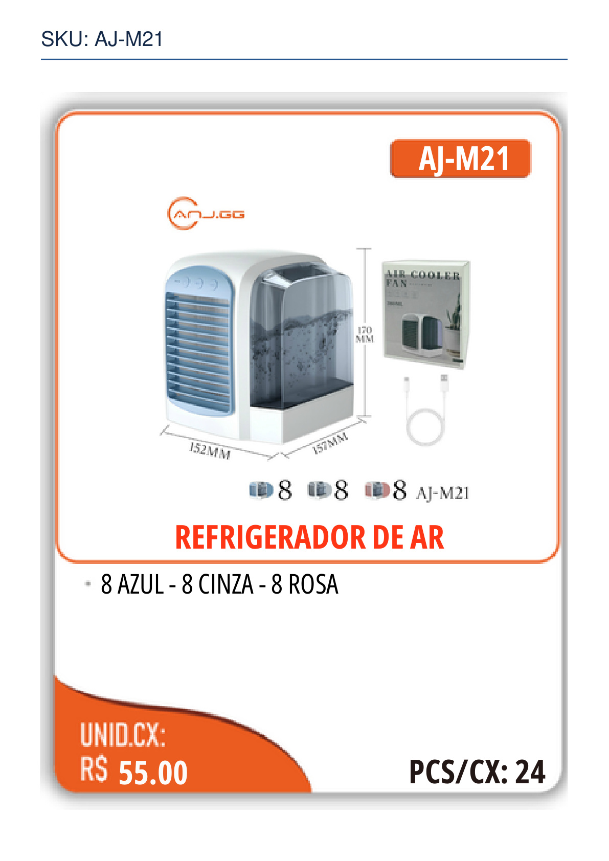 REFRIGERADOR DE AR