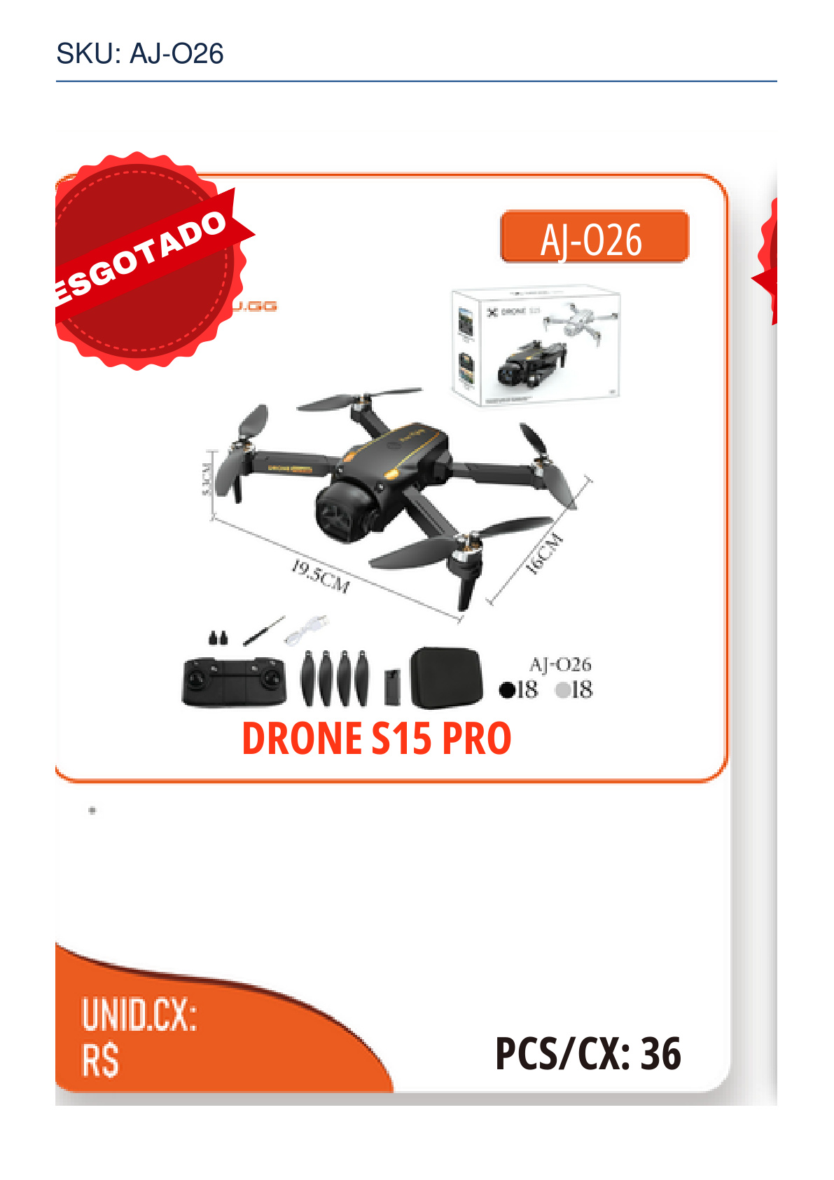 DRONE S15 PRO