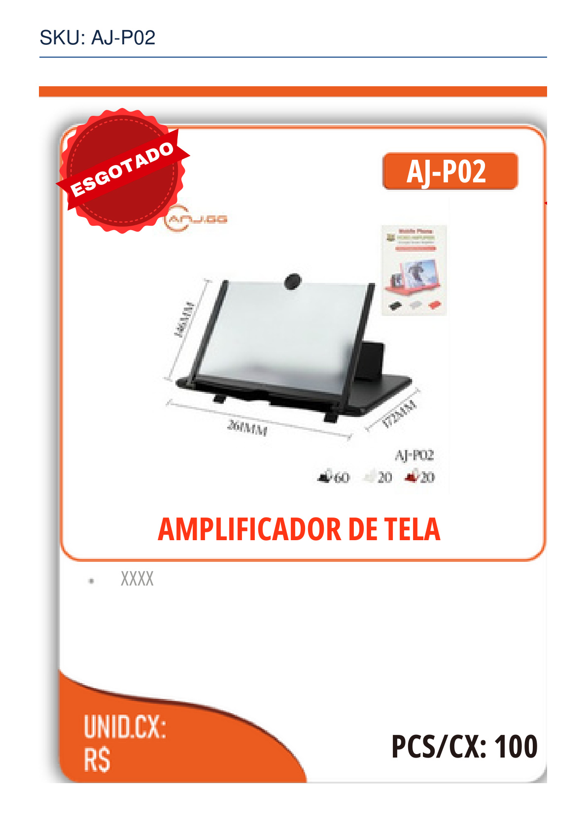 AMPLIFICADOR DE TELA