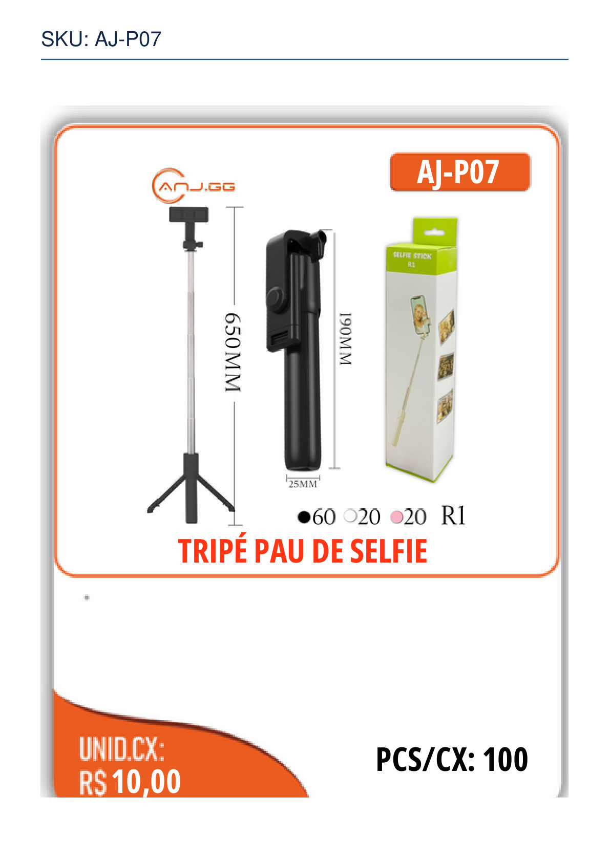 TRIPÉ PAU DE SELFIE