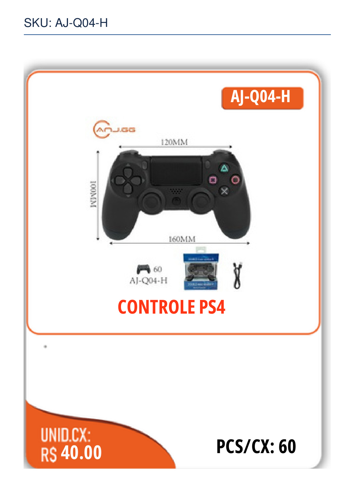 CONTROLE PS4