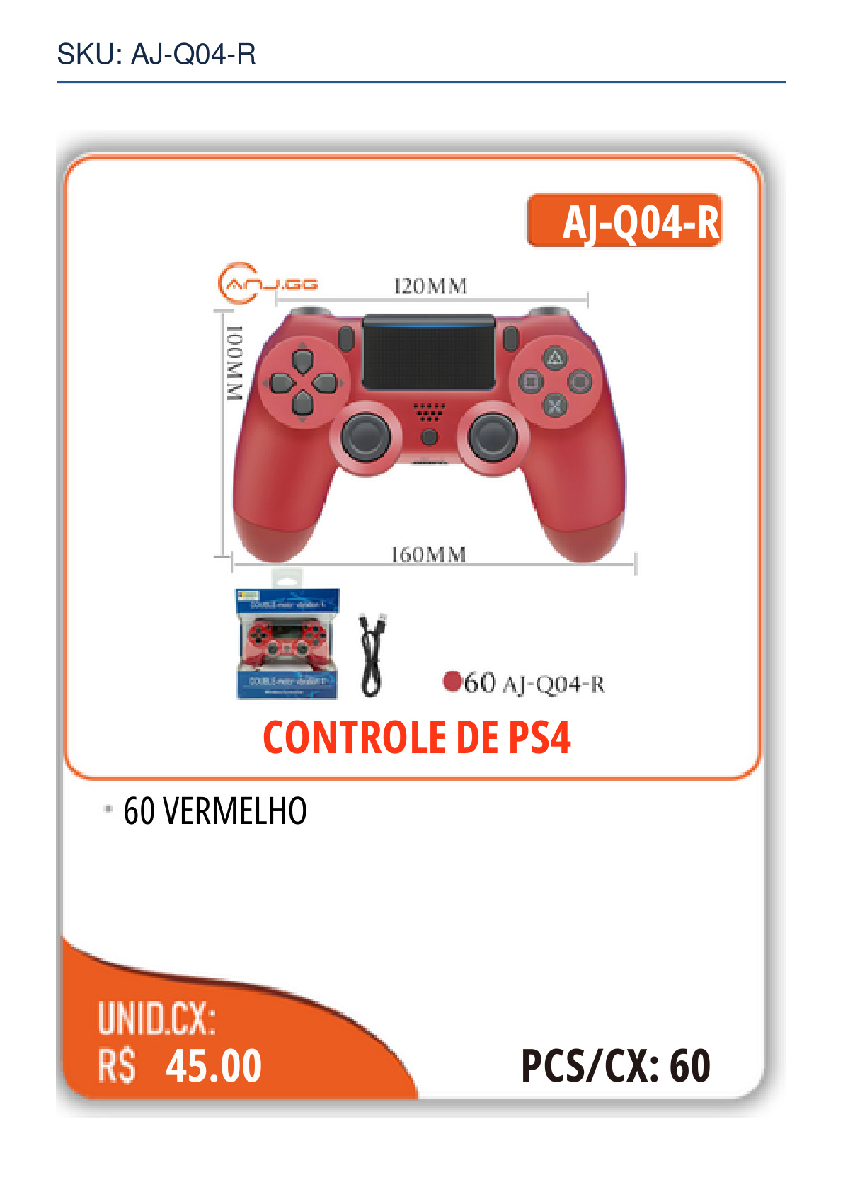 CONTROLE DE PS4