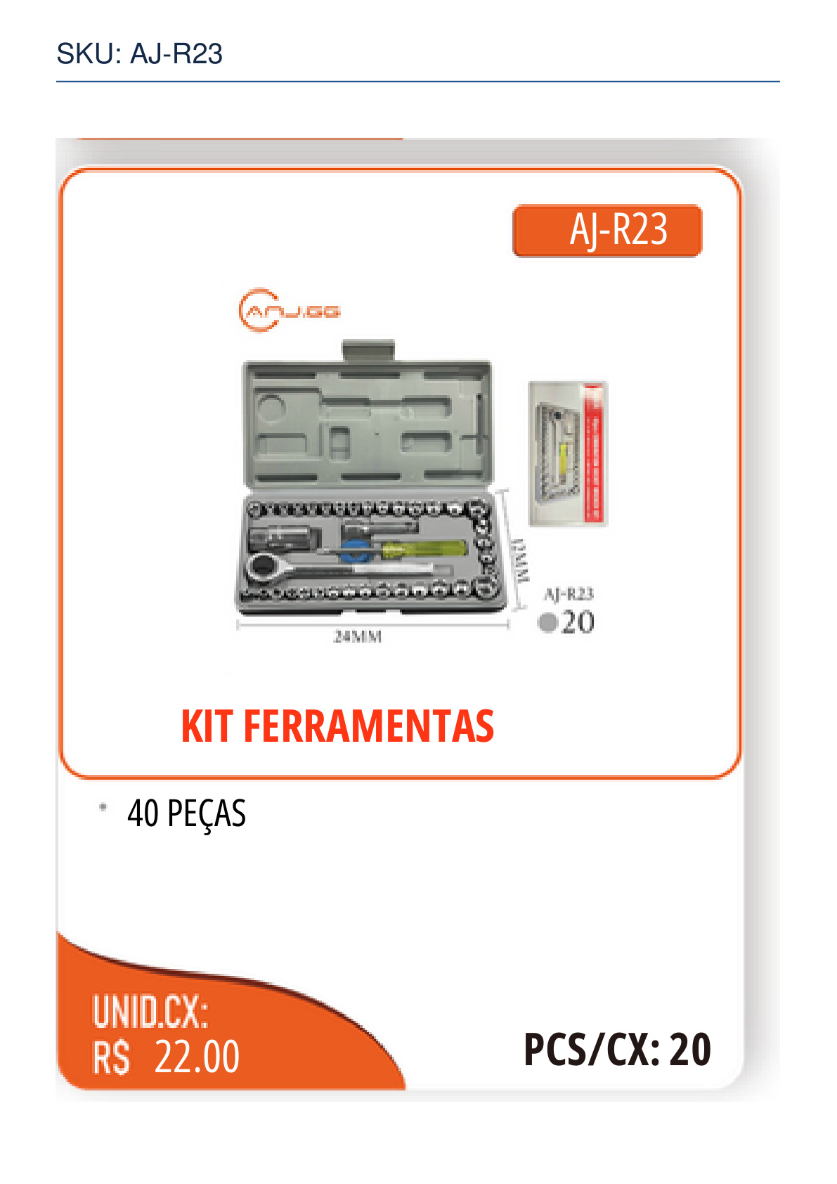 KIT FERRAMENTAS