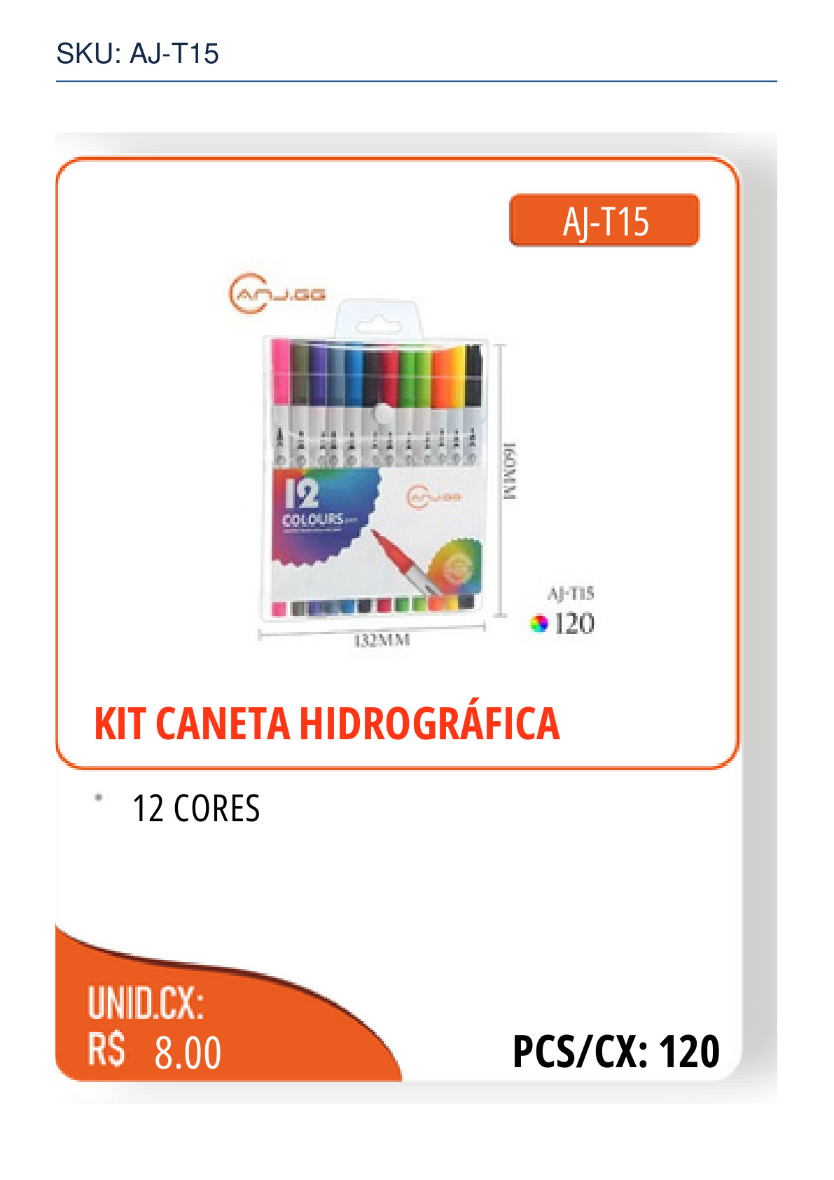 KIT CANETA HIDROGRÁFICA