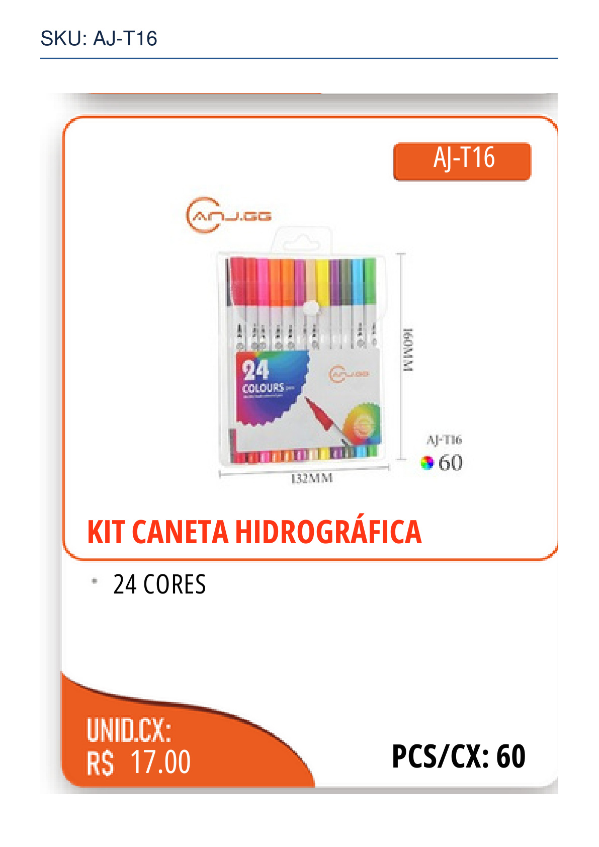 KIT CANETA HIDROGRÁFICA