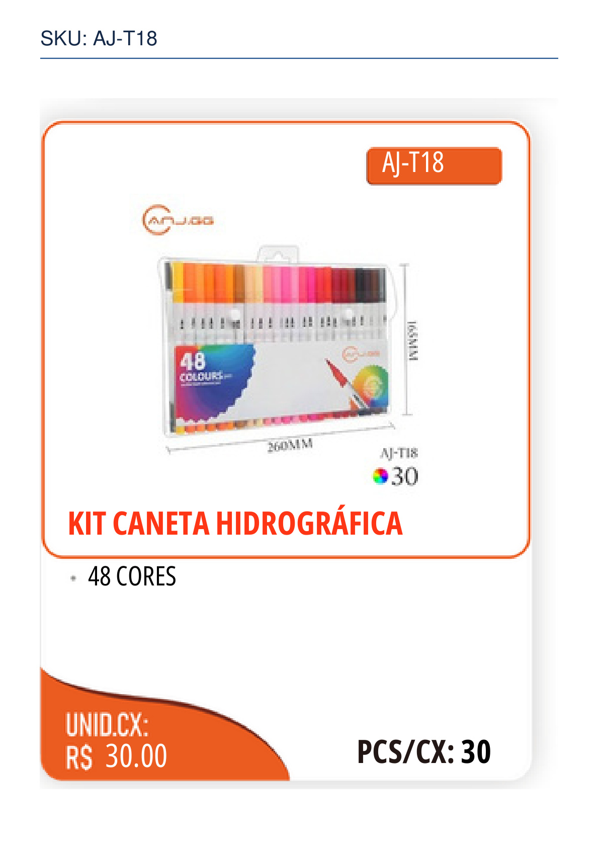 KIT CANETA HIDROGRÁFICA