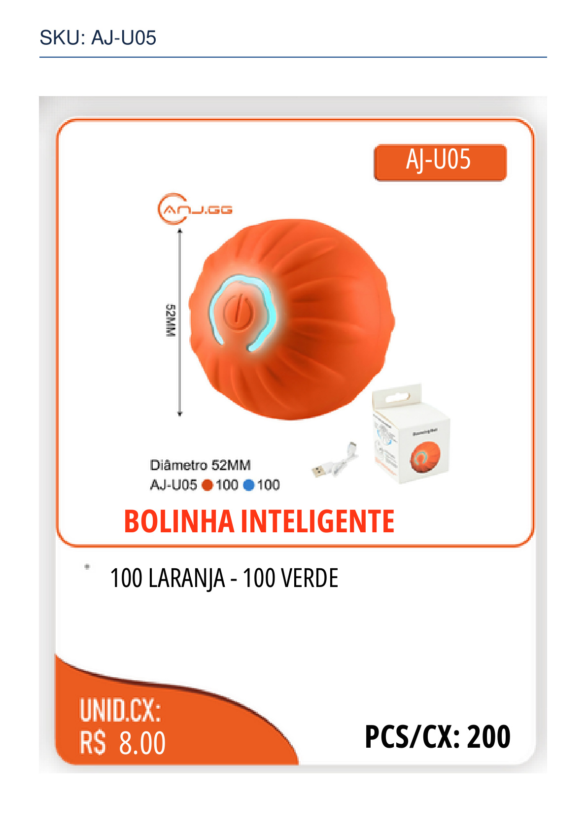 BOLINHA INTELIGENTE