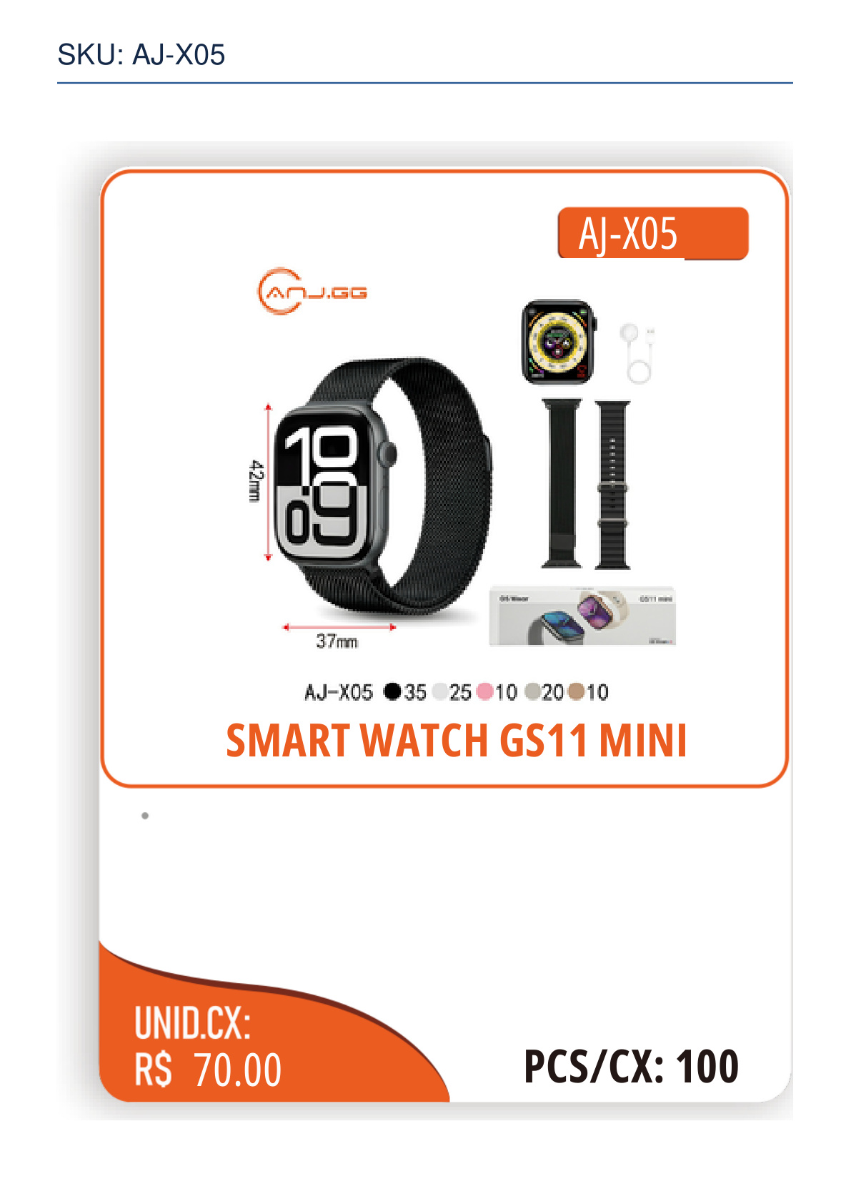 SMART WATCH GS11 MINI