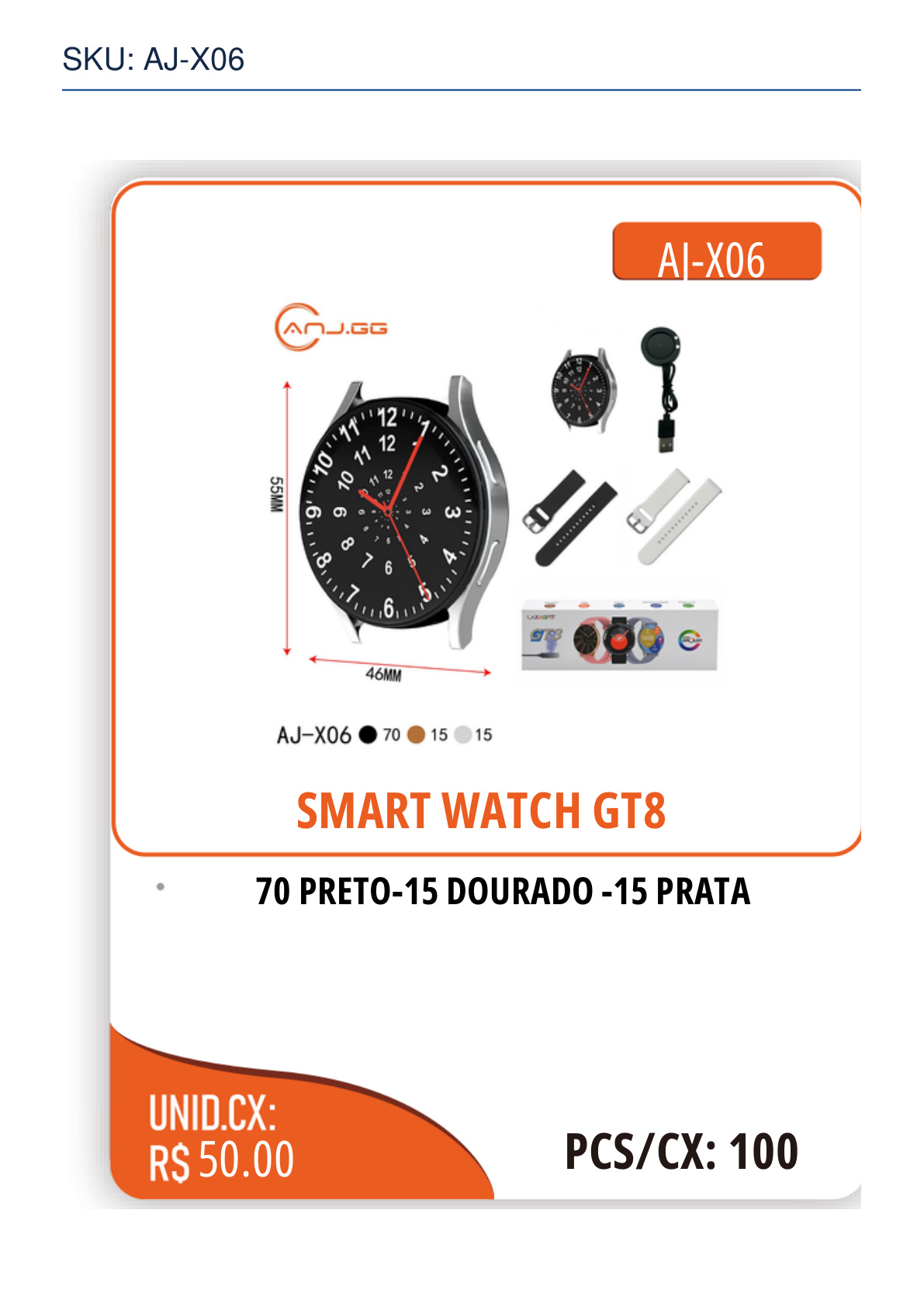 SMART WATCH GT8