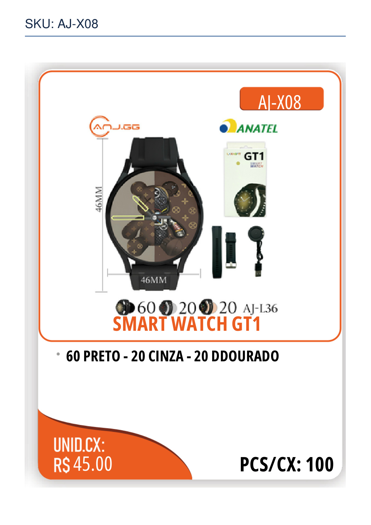 SMART WATCH GT1
