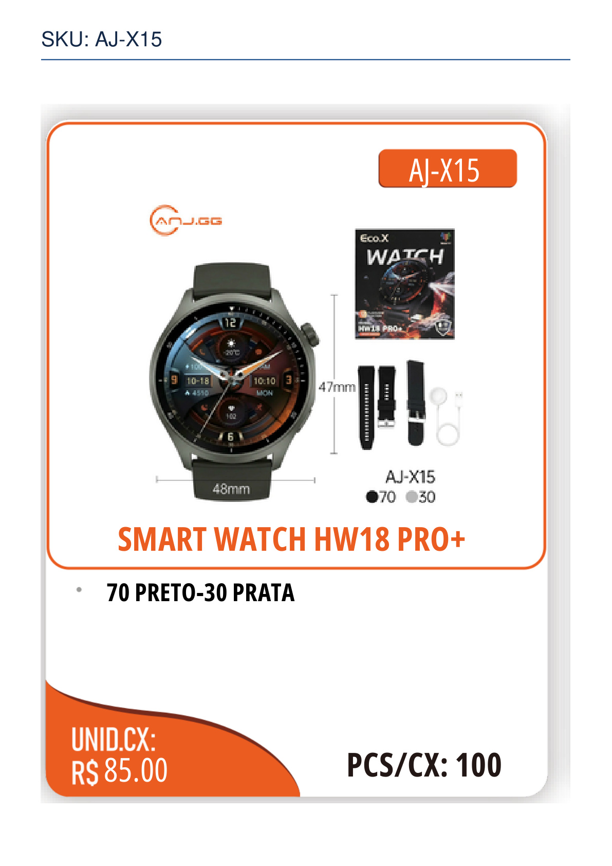 SMART WATCH HW18 PRO+