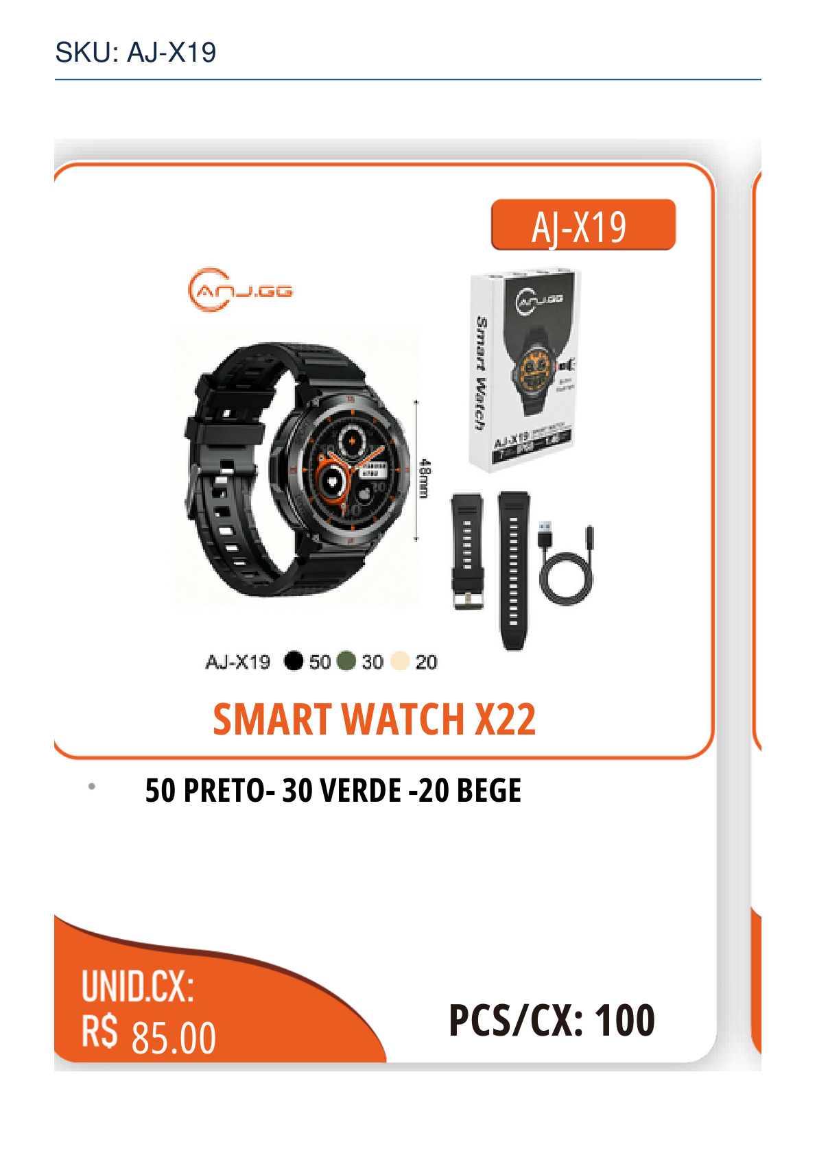 SMART WATCH X22