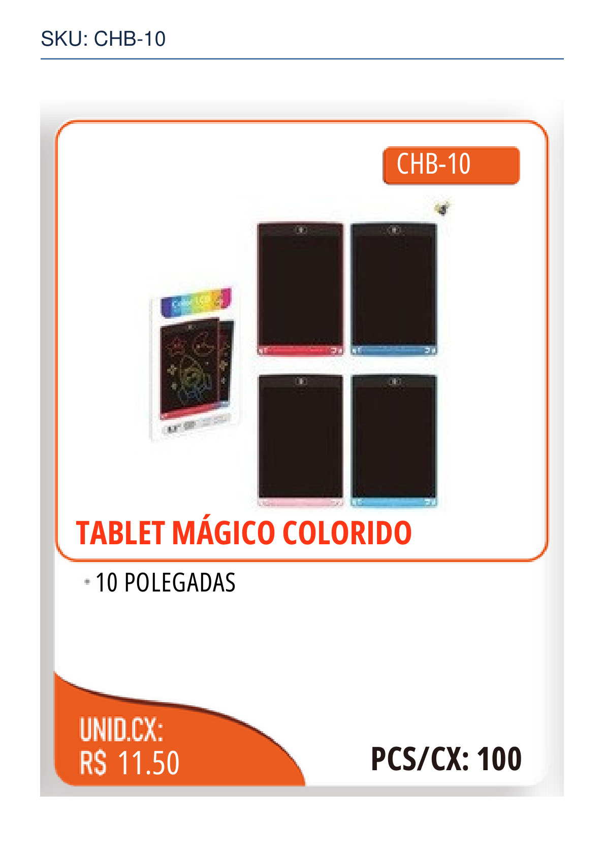 TABLET MÁGICO COLORIDO