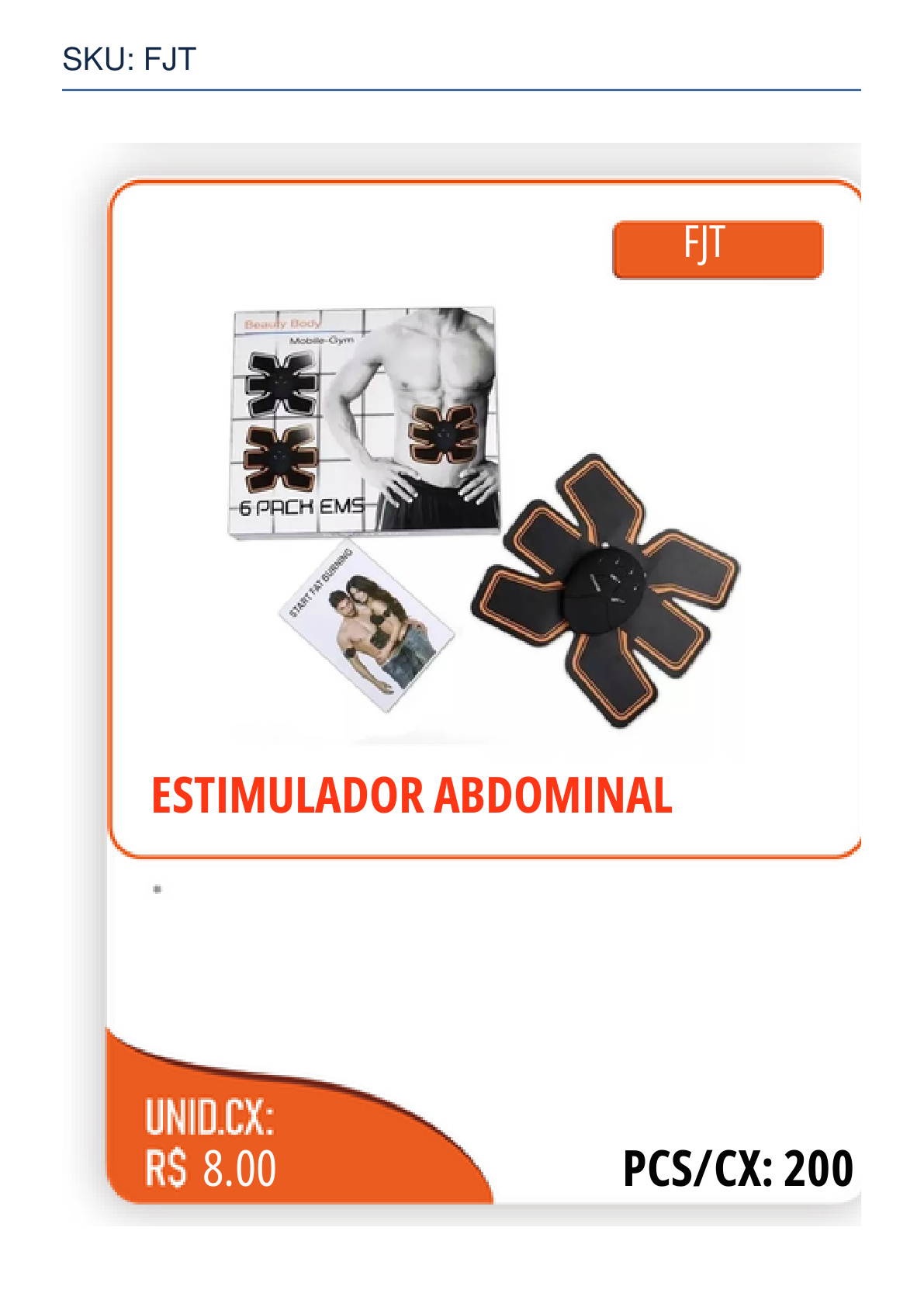 ESTIMULADOR ABDOMINAL